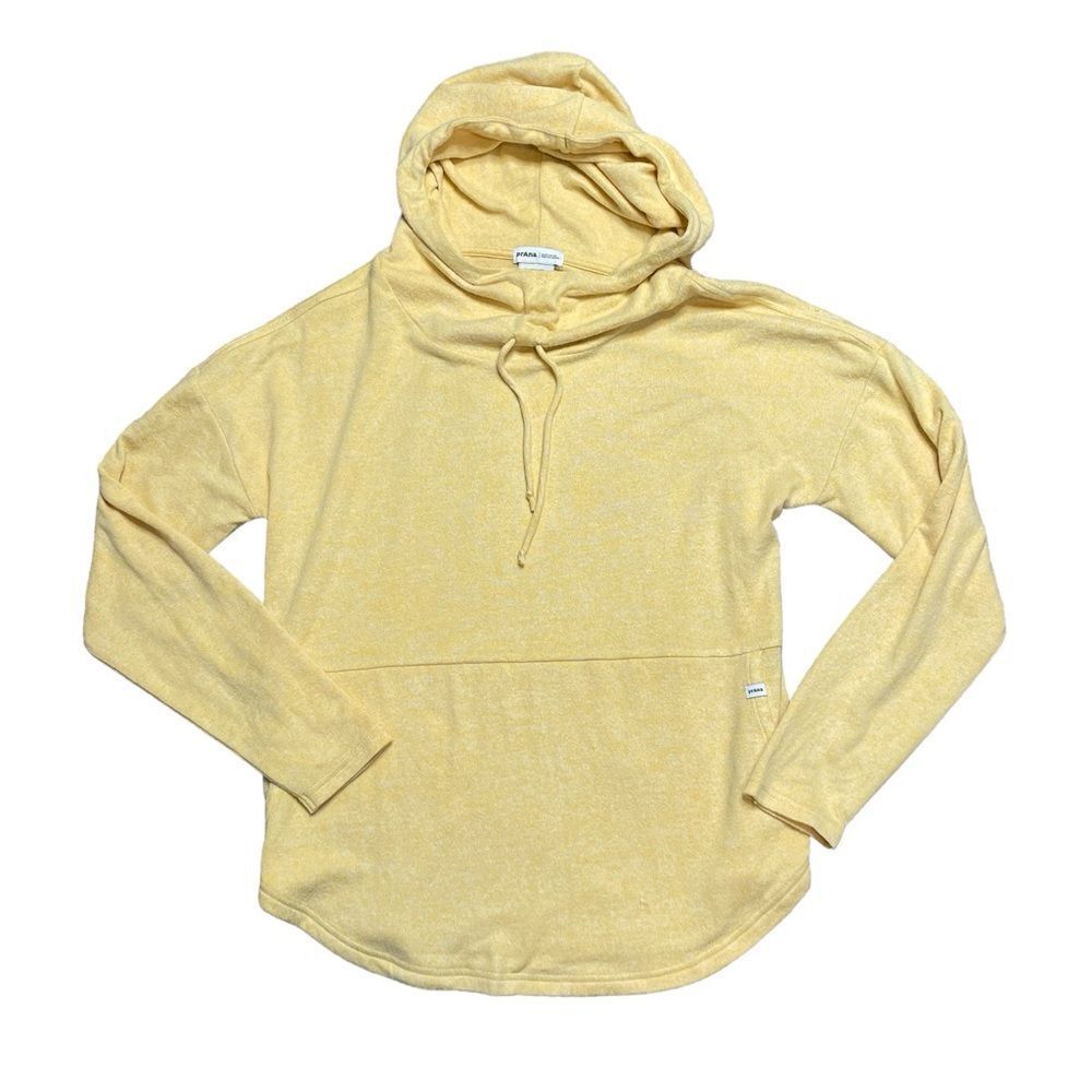 PRANA Foresta Top Hoodie Yellow Size Medium - Picture 2 of 8